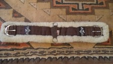 Professionals Choice SMx Shearling Comfort-Fit Western Cinch Brown/Cream 30"