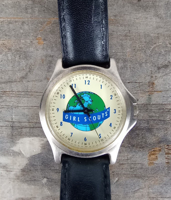 Vintage 1995 Girl Scouts Wrist Watch Analog (Running)