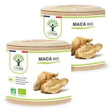 Maca Bio - Complément alimentaire - Conditionné en France - Vegan - 120 gélules