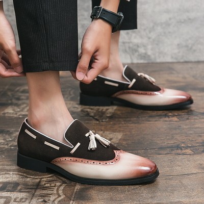 Classic Mens Stylish Lace Up Up Great Party Work Shoes 38-48