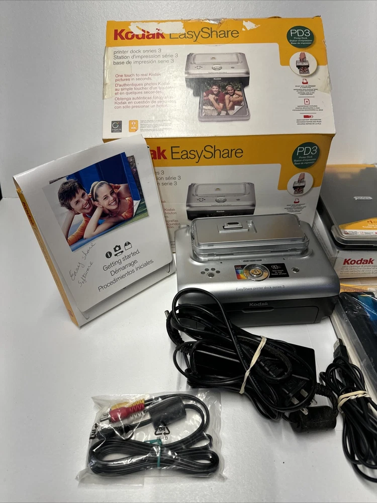 Photo Printer Kodak EasyShare Camera Dock Series 3 Paper Extra Color Kit