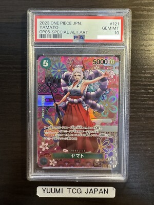 PSA 10 Yamato OP-05 OP05-121 SEC Special Japanese from Japan PSA 10 Yamato OP-05 OP05-121 SEC Special Japanese from Japan