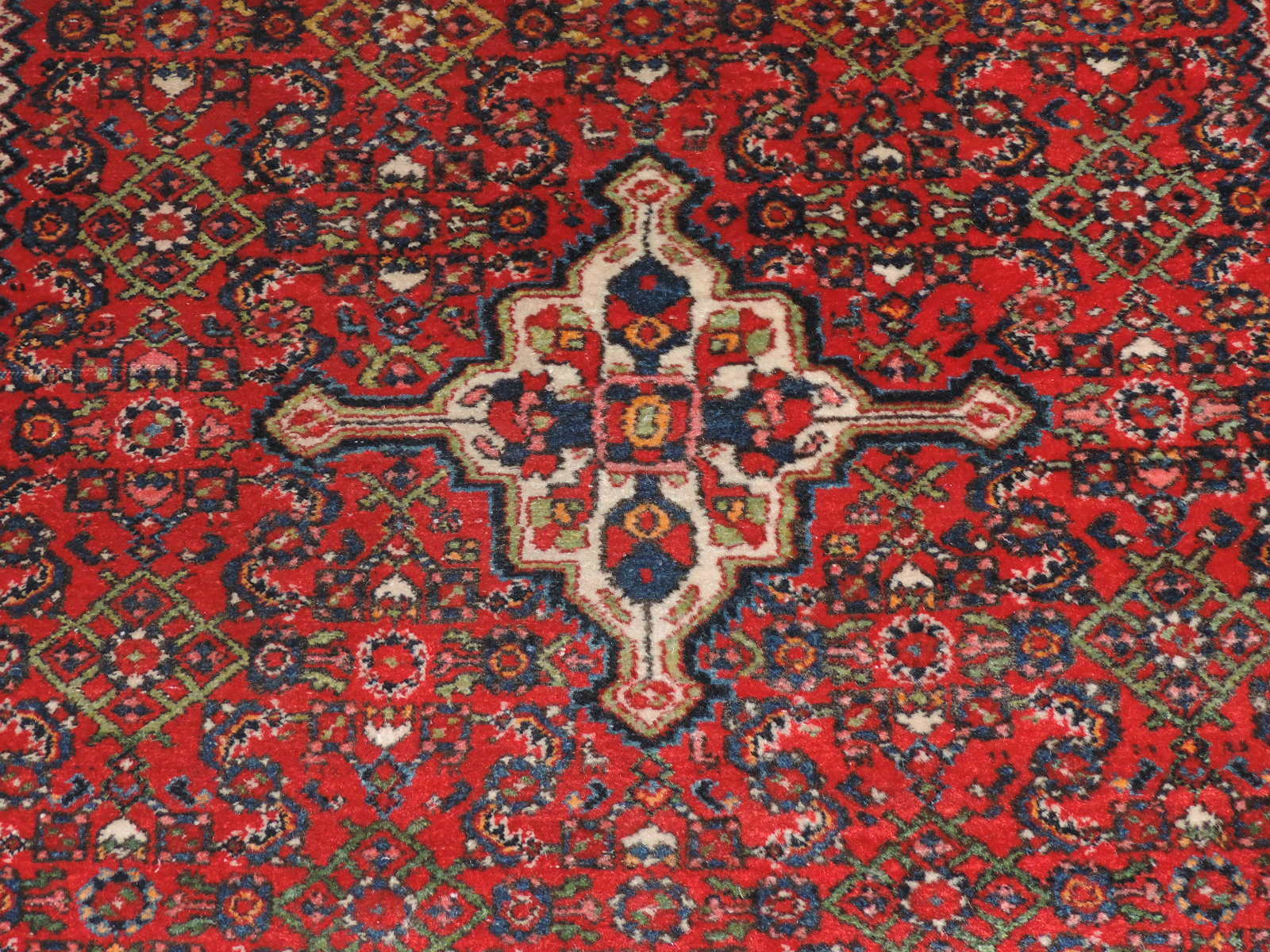 5x7ft. Vintage Handmade Ingeles Wool Rug eBay