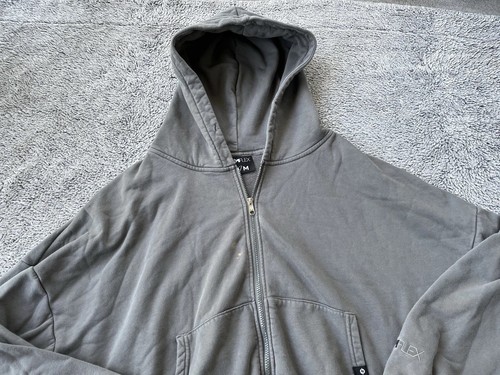 Felpa con cappuccio Popflex donna S/M grigia full zip felpa così magica oversize crop - Foto 3 di 14