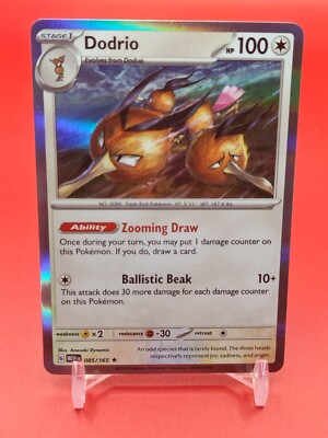 Dodrio 085/165 - Pokemon TCG Scarlet & Violet 151 - Holo Rare | eBay