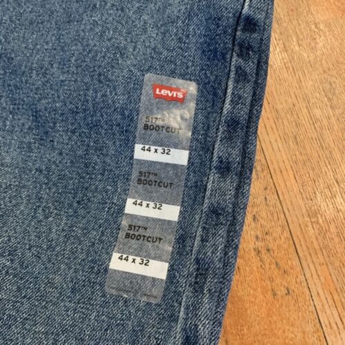 NWT Levi's Men's 517 Bootcut Jeans Med Wash Cotton Denim Mens Size 44x32 NEW - Picture 3 of 11