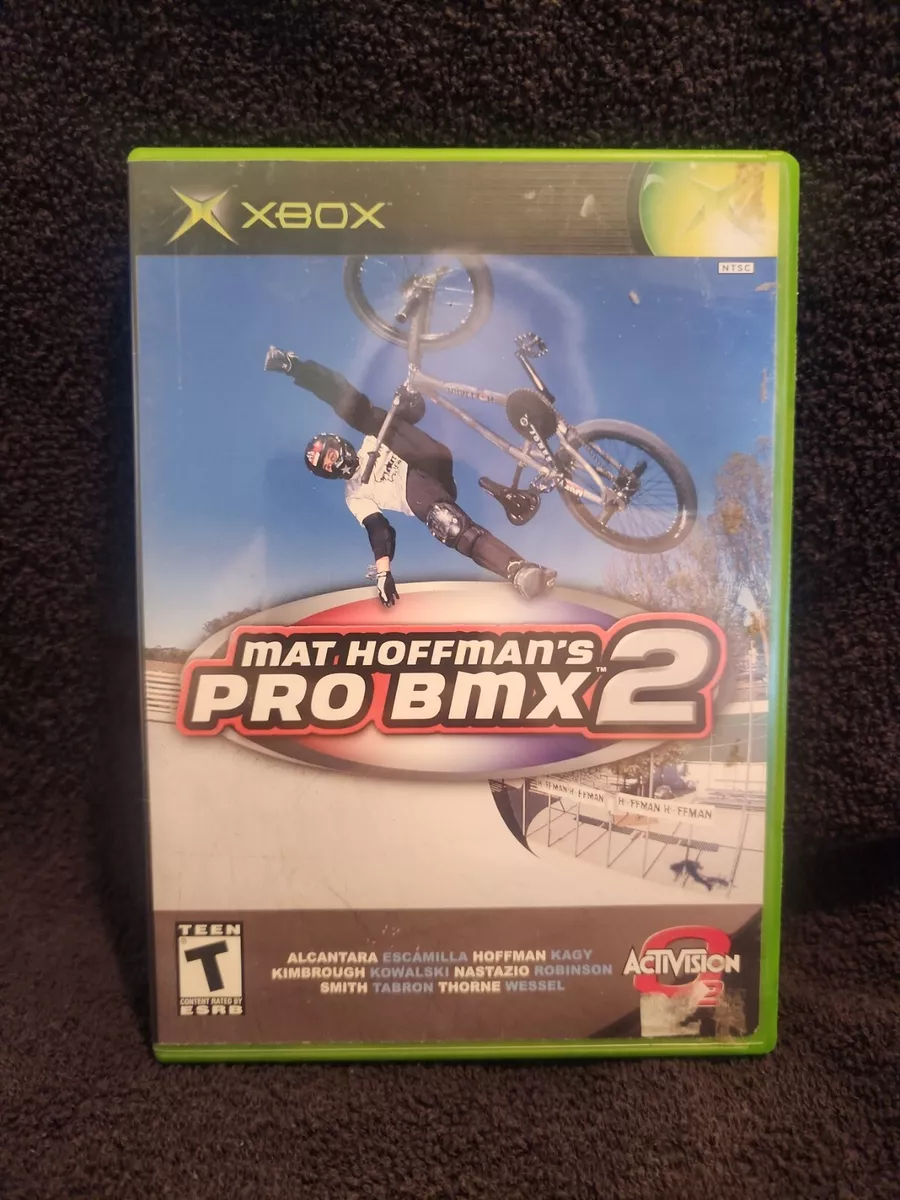 MAT HOFFMAN S PRO BMX 2 Microsoft Xbox 360 Case and manual ONLY No game