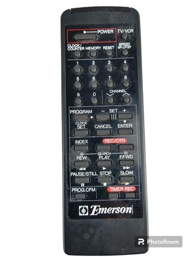 Emerson 70-2120  VCR964 TV/VCR Remote Control