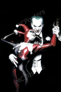 Posters Usa Dc Batman Joker Harley Quinn Movie Poster Glossy Finish Mcp142 Ebay
