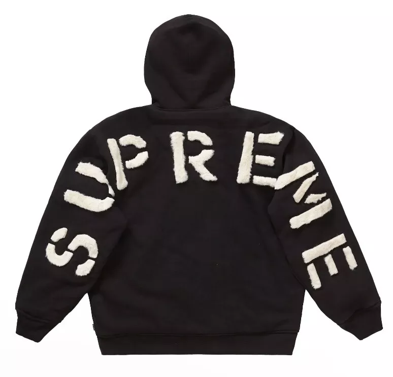 Supreme Faux Fur Lined Zip Up Hooded