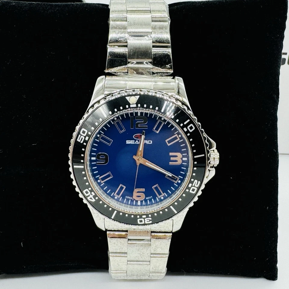 Seapro Men's Tideway SP5332 Analog Display Quartz Silver Watch Stainless Steel - Image 3 of 4