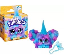 Furby Furblets LUV-LEE Mini Friend Electronica Music 45 Sounds Rainbow NEW 2023