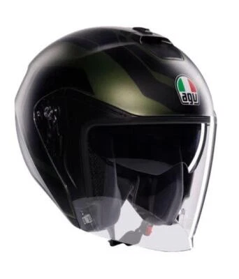 Casque AGV Irides Sakai Vert Mat Noir Taille L - Photo 1/4