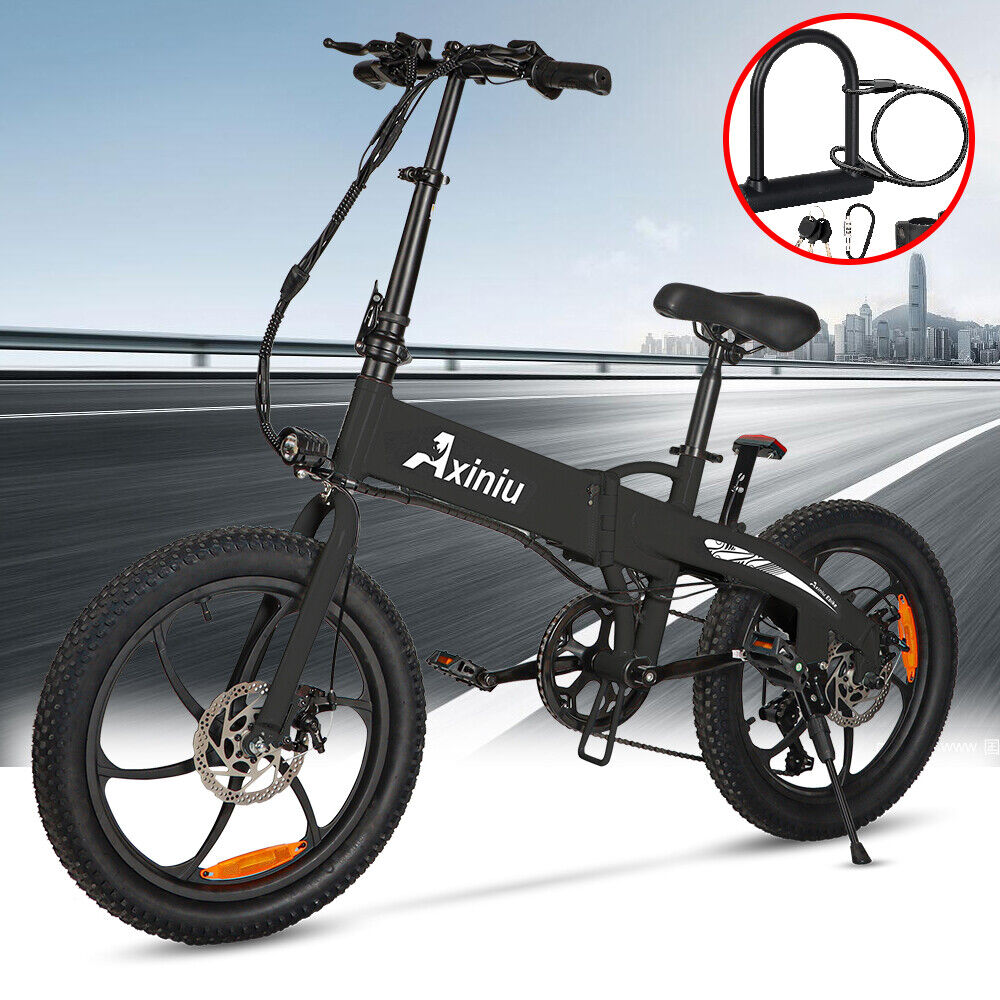 2024 New E-Bike 20" Electric Bike for Adults 850W Motor City Bicycle -Commuter
