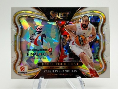 2025-26 Select Euroleague VASSILIS SPANOULIS Final Four Host White Ice /149 #12