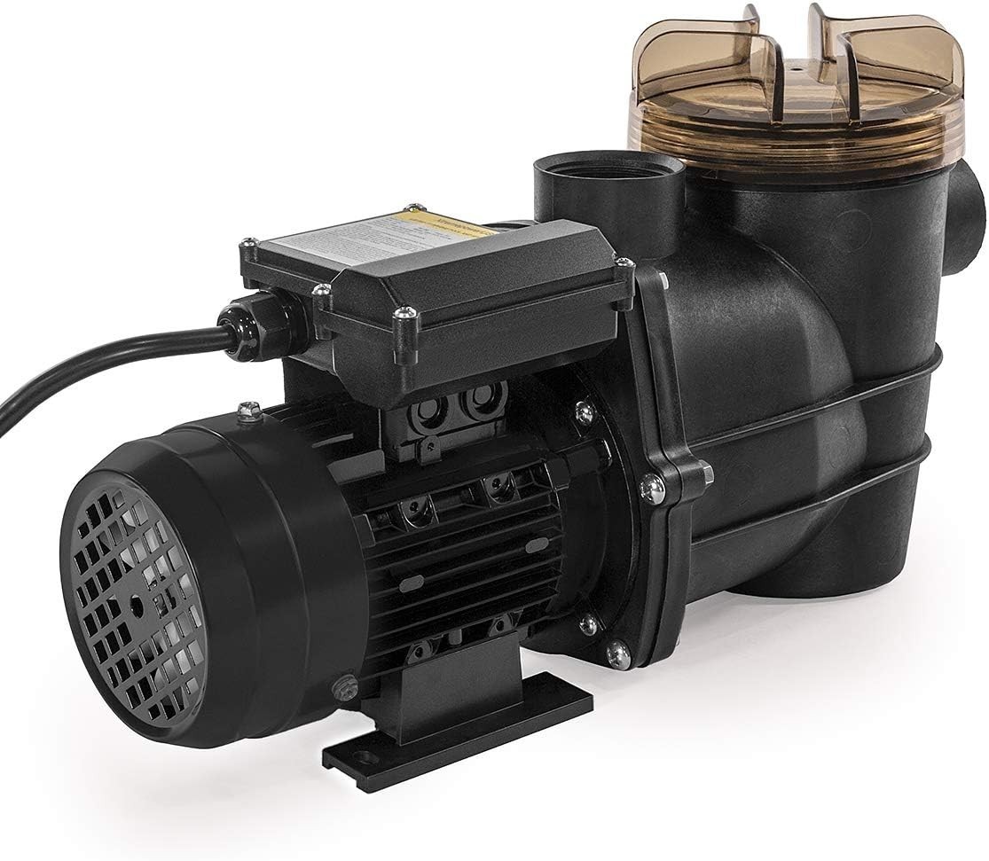 Efficient 3/4HP Above Ground Pool Pump - 2400GPH Flow Rate with Filter Basket