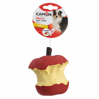 Camon Hundespielzeug Latexspielzeug Mit Quietscher FüR Hunde Roter Apfel