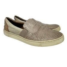Frye Lilac Ivy Stitch Women's Size 9M Leather Slip-on Sneakers Flats 3478275-LIL
