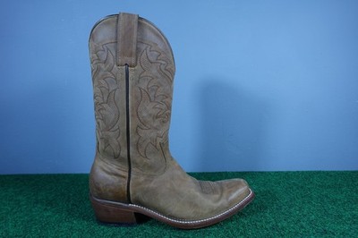 Moonshine Spirit Cowboy Boots Brown Leather Mens size 9 D