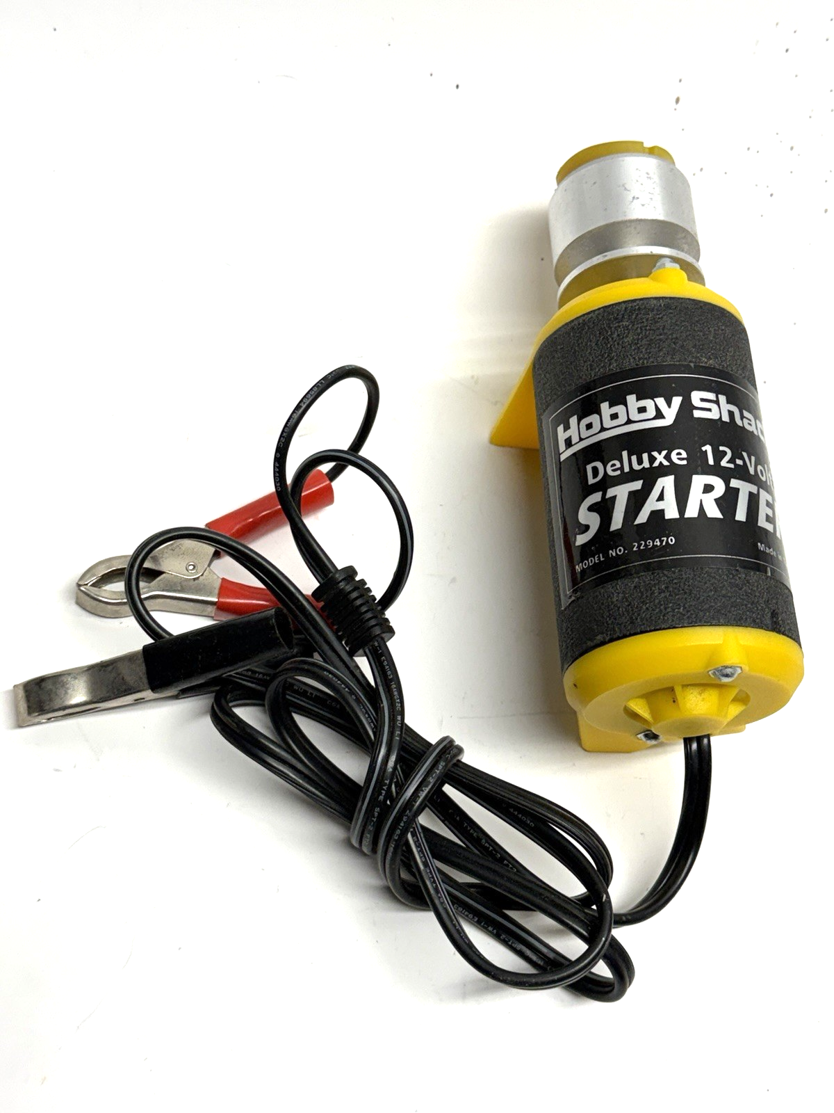 Hobby Shack Deluxe 12 Volt Starter for REMOTE CONTROL CARS and AIRPLANES