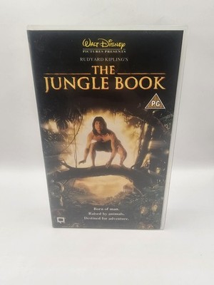 Rudyard Kipling's Jungle Book VHS - Live-Action Film PAL (ULTRA RARE)