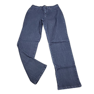Gloria Vanderbilt Women's Amanda Tapered Leg High Rise Jeans Blue Size 6S Short
