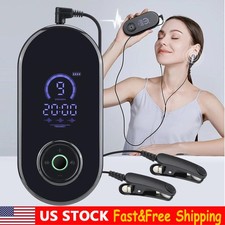 Advanced CES Sleep Aid Device, Vagus Nerve Stimulation Device With Ear Clips TL