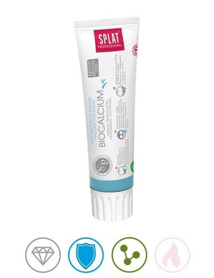 Splat Professional Remineralizing Biocalcium Bio-Active Toothpaste Pack of 2