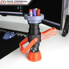 Feuerwehr Hohlstrahlrohr Stiftehalter Organizer Stiftbox Geschenk Deko