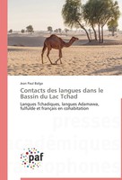 Jean Paul Balga | Contacts Des Langues Dans Le Bassin Du Lac Tchad | Taschenbuch