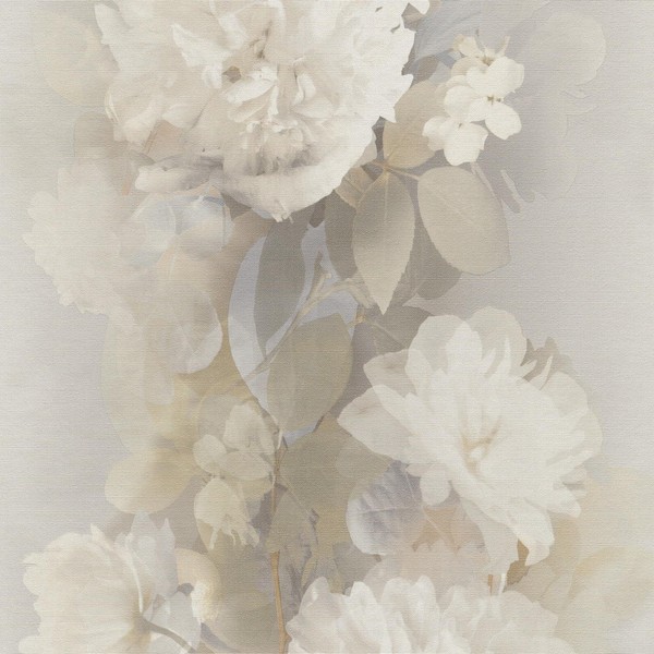 Erismann Aurora Florales Vinyl-Raufasertapete Taupe 10513-27 Neu Waschbar-image