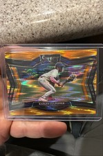 2025 Panini Select - Diamond Level Kaelen Culpepper #282 Orange Flash Prizm (RC)