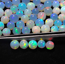4-5mm AAA Grade Opal Beads Drilled Opal Loose Opal Balls Natural Opal Beads