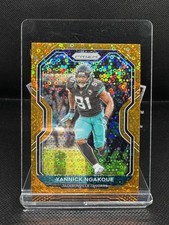 Yannick Ngakoue Jacksonville Jaguars #99 Panini 2020 Panini Orange Disco Prizm