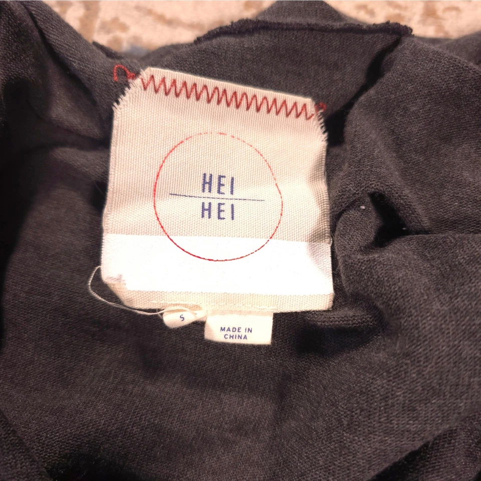 Chaqueta Cárdigan Hei Hei Anthropologie Dos en Uno Mujer Talla S Cintura Cordón Foto 3 de 4