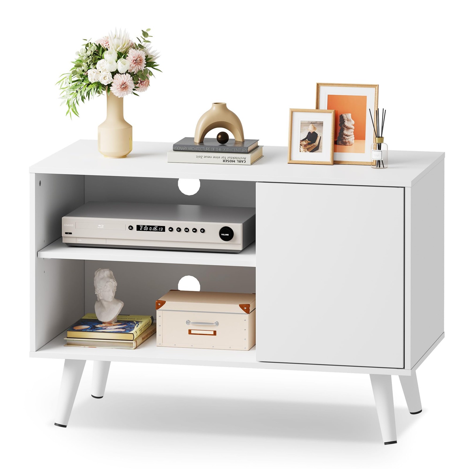 For 40 Inch Tvs, Small Entertainment Center With Storage Cab