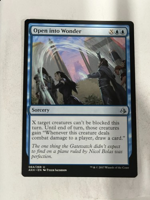 #ad Open into Wonder Amonkhet Magic the Gathering MTG Nice $1.44