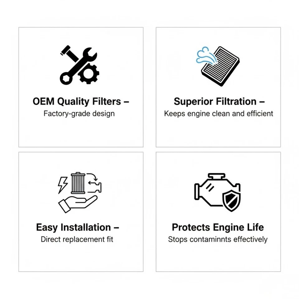 Mopar 2013-2018 RAM 6.7L Cummins Oil & Fuel Filter Kit 2500 3500 4500 5500 OEM - Image 4 of 4