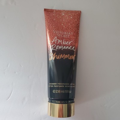 Victoria's Secret AMBER ROMANCE Shimmer Fragrance Lotion 8floz Limited Edition 