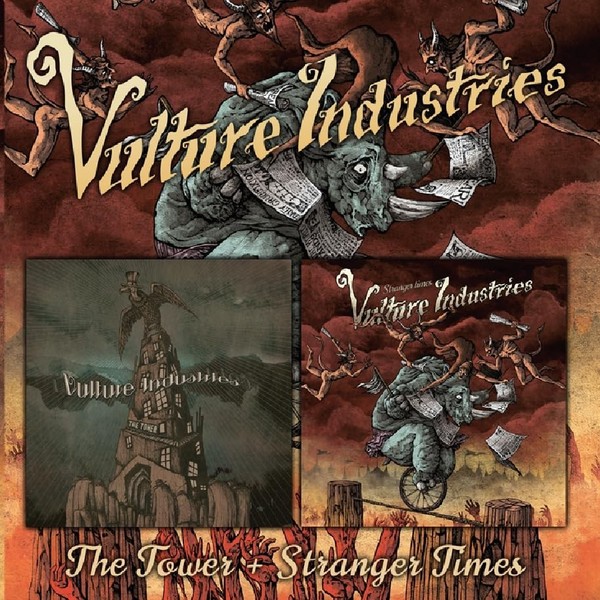 Vulture Industries - Tower Stranger Times 2CD - Dcd - G72Z-image