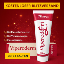 Schlangengift Massagecreme für Ihre Muskulatur & Gelenke Blitzversand Rabatt Top