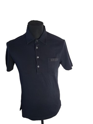 Prada Herren Poloshirt  Gr.M Farbe Schwarz Toller Zustand 