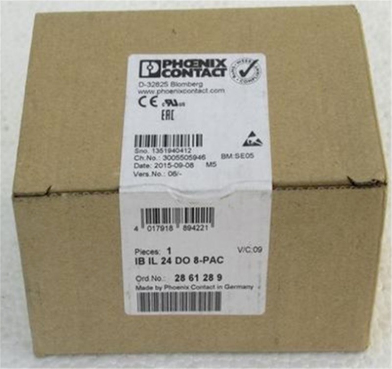 1Pc DO8-PAC 2861289 New Ib Il 24 Phcenix Contact Phoenix gk