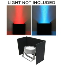 DJ Wedding Venue Lighting Slimpar 38 56 64 LED Up Light Uplighting Black Cover