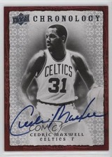 2007-08 Upper Deck Chronology Auto Cedric Maxwell #15 Auto gb9