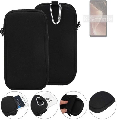 Neopren Schutz Hülle für Sharp Aquos Sense7 Plus Case Holster Gürteltasche Tr