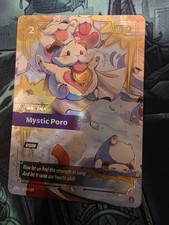 Riftbound Unleashed Mystic Poro 224/219 Overnumbered Alternate Art — live eBay listing