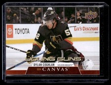 2020-21 Upper Deck UD Canvas Dylan Coghlan Vegas Golden Knights #C218
