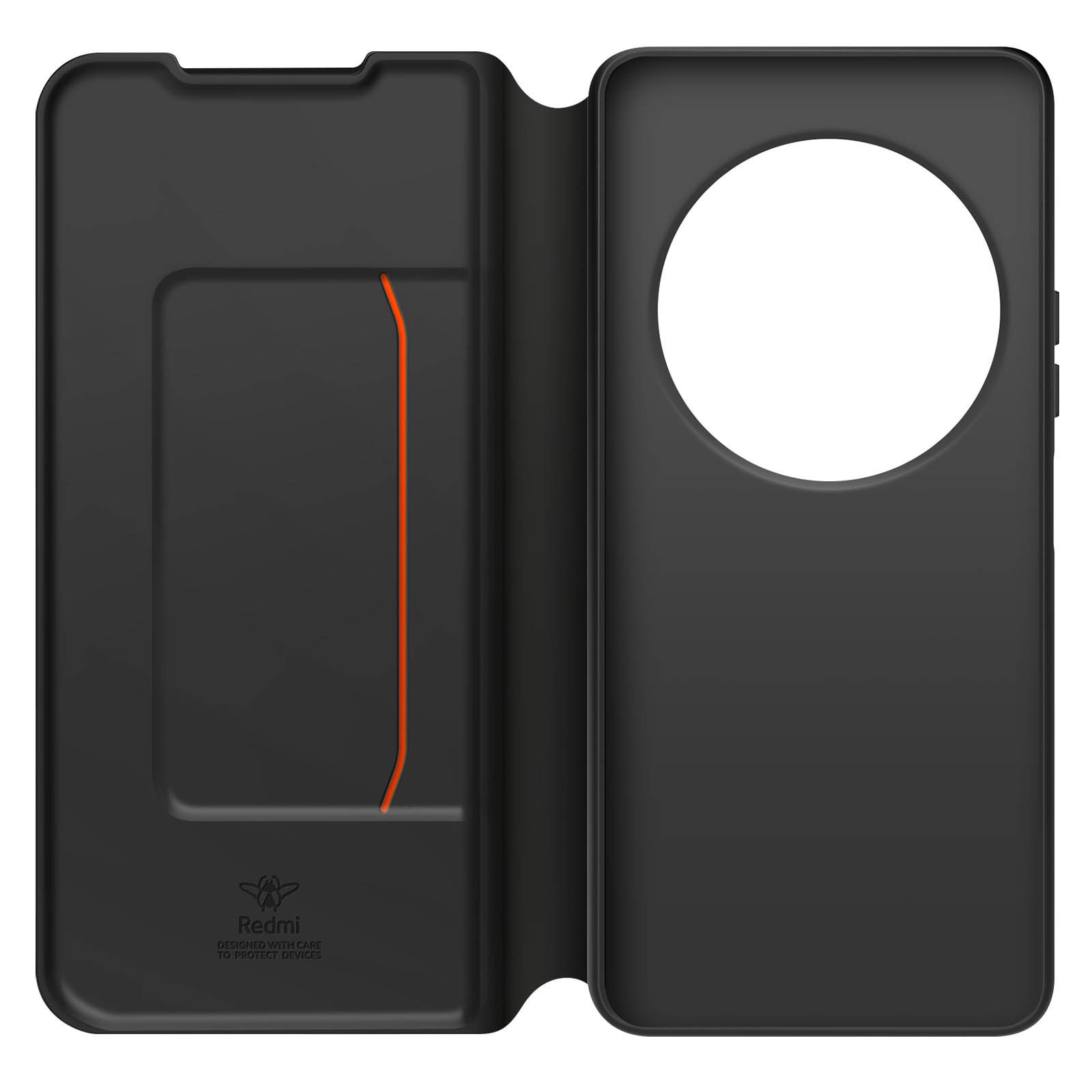 Coque portefeuille Xiaomi Redmi 14C avec rangement carte et sangle à main