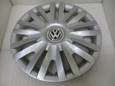 Volkswagen Golf 2010-2014 15 18 Spoke Silver Wheel Cover 1 - 61560 - Oem Volkswagen Golf 2010-2014 15 18 Spoke Silver Wheel Cover 1 - 61560 - Oem